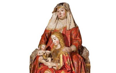 Santa Ana, la Virgen y el Niño